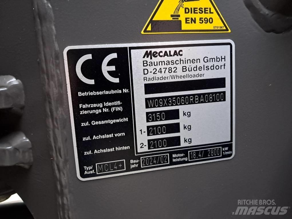 Mecalac MCL 4+ 輪胎式裝載機