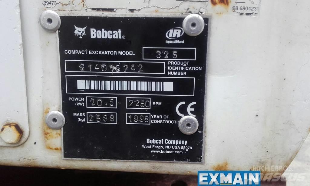 Bobcat X 325 小型挖土機/掘鑿機<7t(小型挖掘機)