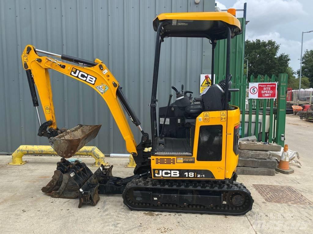 JCB 18 Z 小型挖土機/掘鑿機<7t(小型挖掘機)