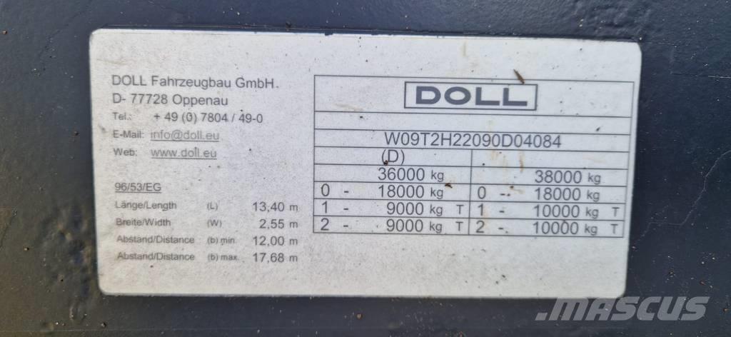 Doll T2H 地架式半拖車