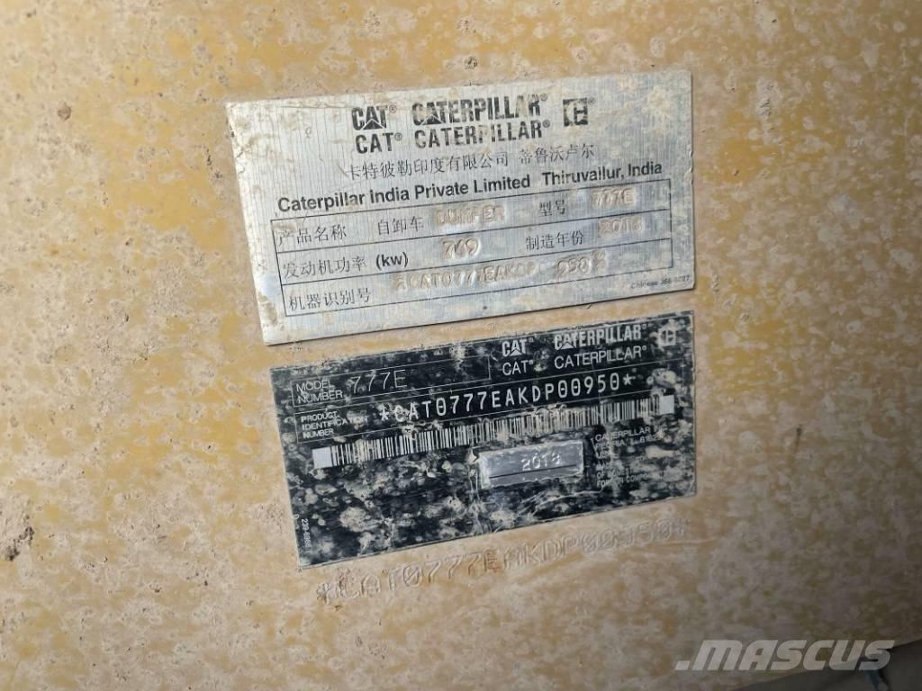 CAT 777e 傾卸拖車