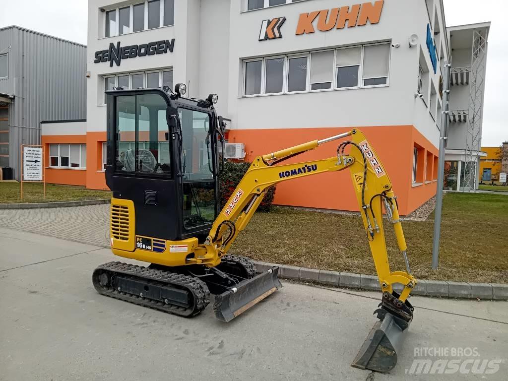 Komatsu PC 16 R-3HS 小型挖土機/掘鑿機<7t(小型挖掘機)