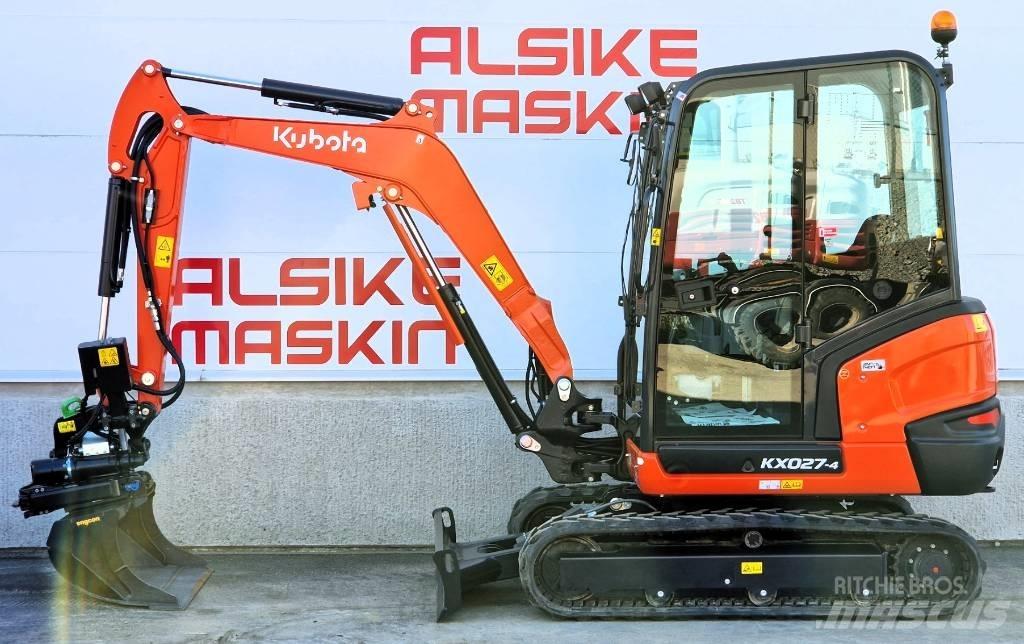 Kubota KX 027-4 小型挖土機/掘鑿機<7t(小型挖掘機)