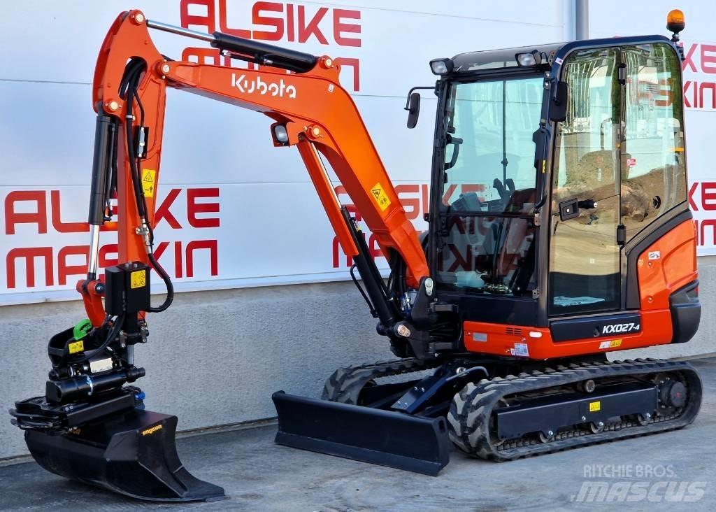 Kubota KX 027-4 小型挖土機/掘鑿機<7t(小型挖掘機)