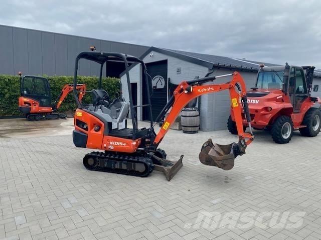 Kubota KX 015-4 小型挖土機/掘鑿機<7t(小型挖掘機)
