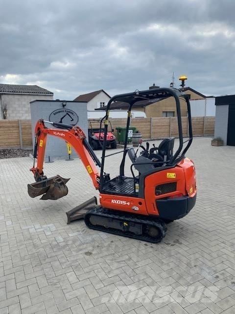 Kubota KX 015-4 小型挖土機/掘鑿機<7t(小型挖掘機)