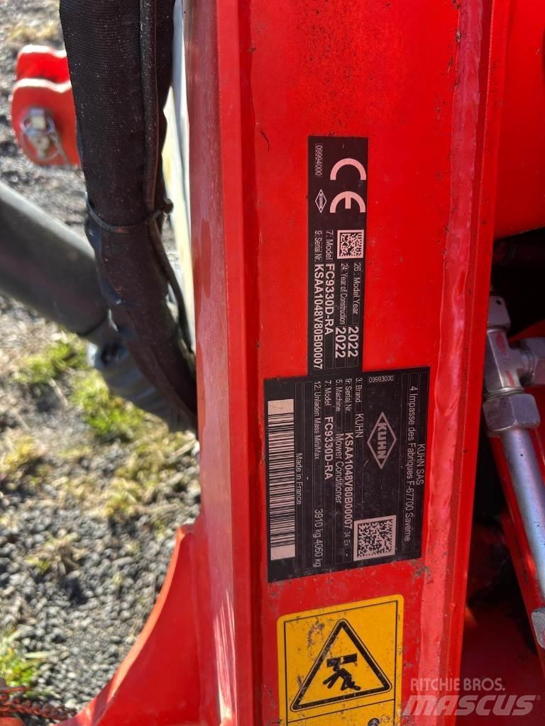 Kuhn FC 9330 D-RA 裝載與牽引式割草機
