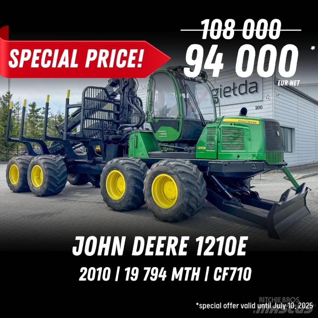 John Deere 1210E 集運機