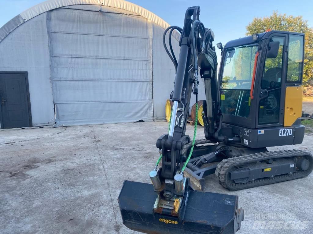 Volvo EC 27 D 小型挖土機/掘鑿機<7t(小型挖掘機)