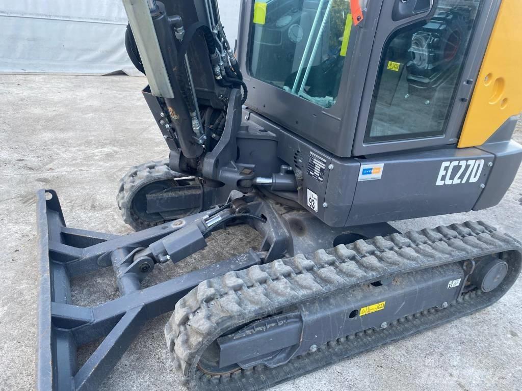 Volvo EC 27 D 小型挖土機/掘鑿機<7t(小型挖掘機)