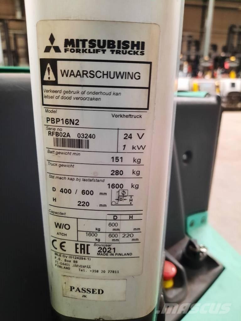 Mitsubishi PBP16N2 低架升降機