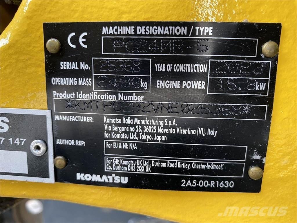 Komatsu PC24MR-5 旋轉式挖土機/掘鑿機/挖掘機