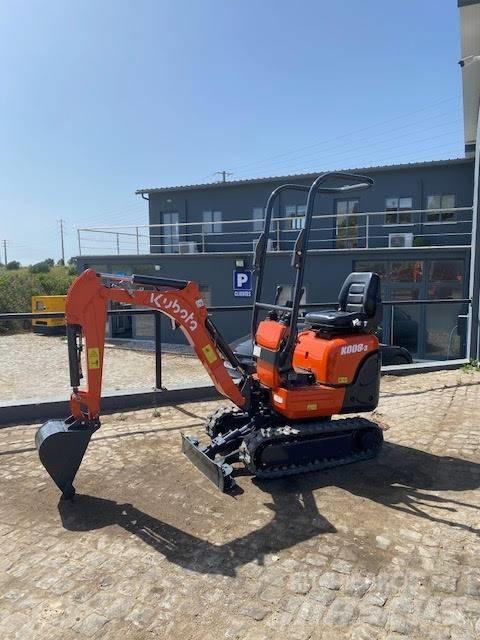 Kubota K 008-3 小型挖土機/掘鑿機<7t(小型挖掘機)