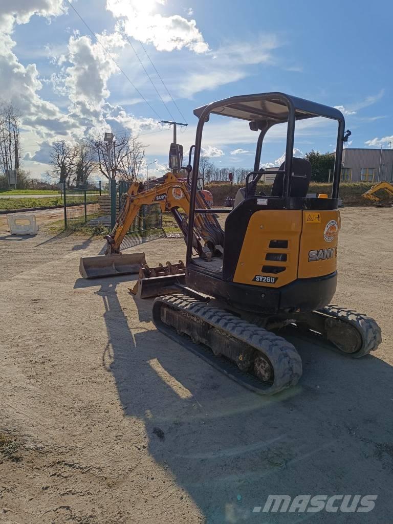Sany SY 26 U 小型挖土機/掘鑿機<7t(小型挖掘機)