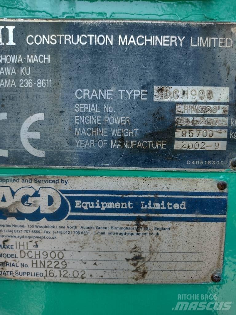 IHI DCH900 履帶式起重機