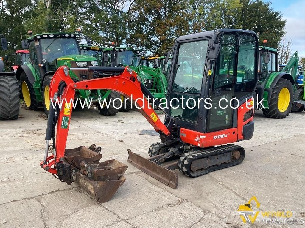Kubota KX 016-4 小型挖土機/掘鑿機<7t(小型挖掘機)