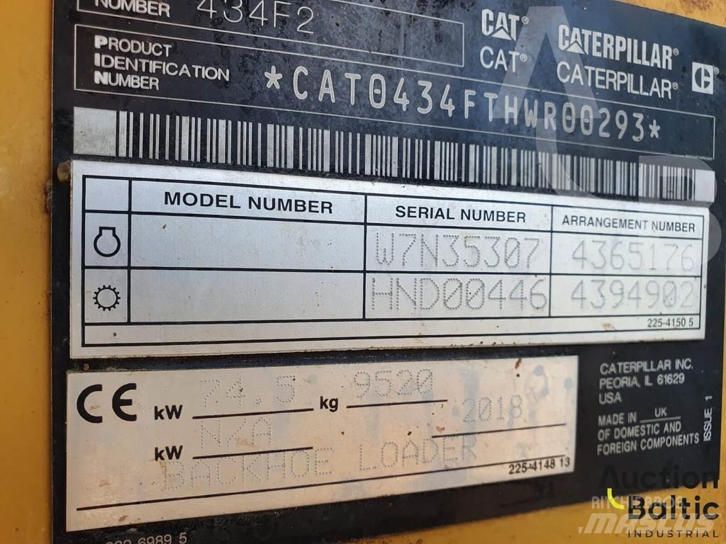 CAT 434 F2 反鏟裝載機