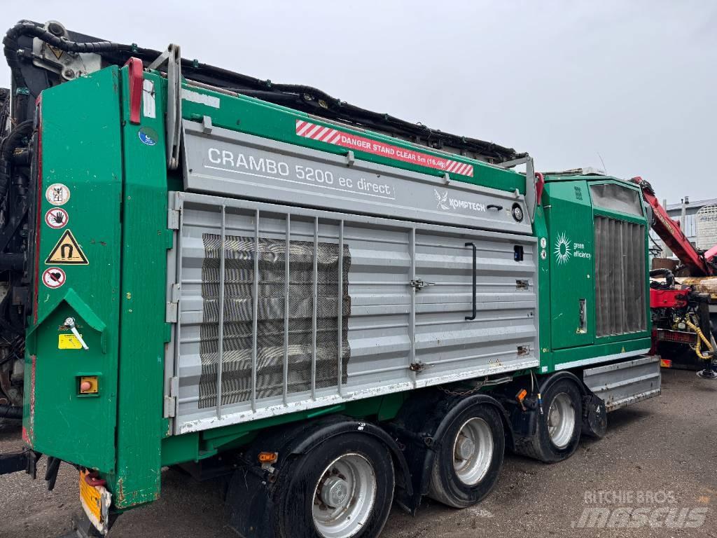 Komptech Crambo 5200 廢棄物撕碎機