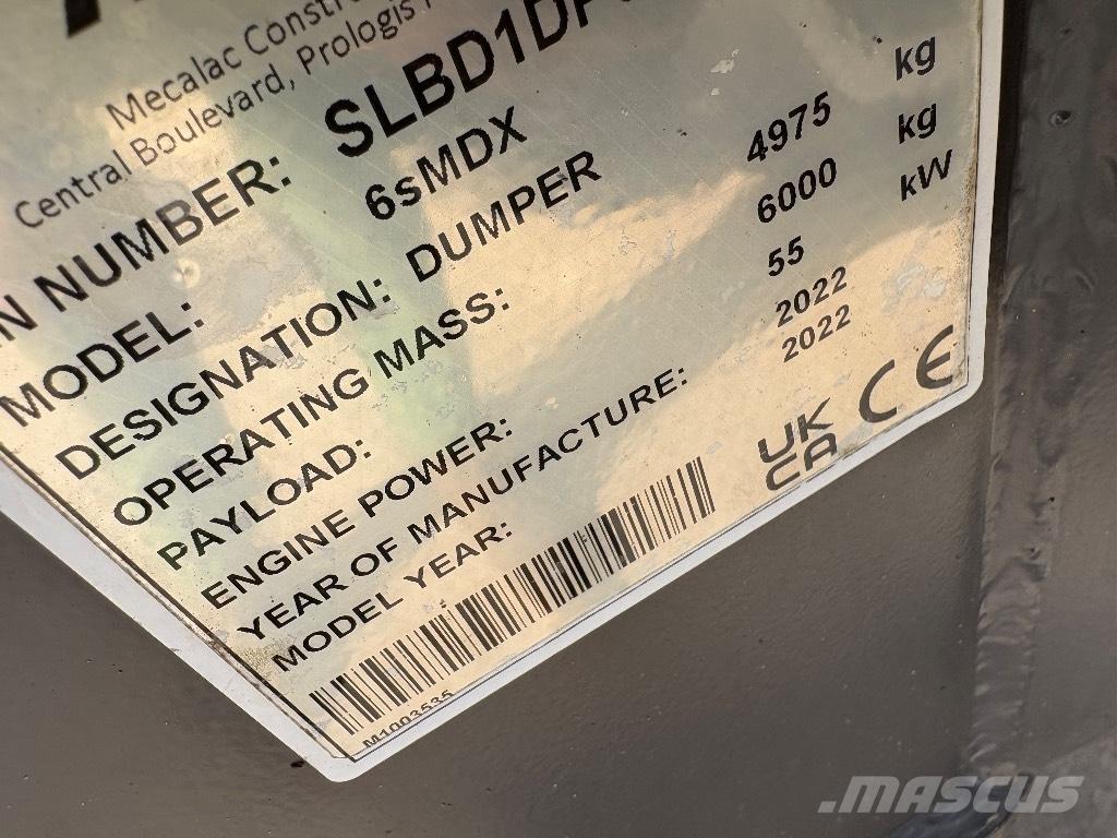 Mecalac 6 SMDX 側卸礦車