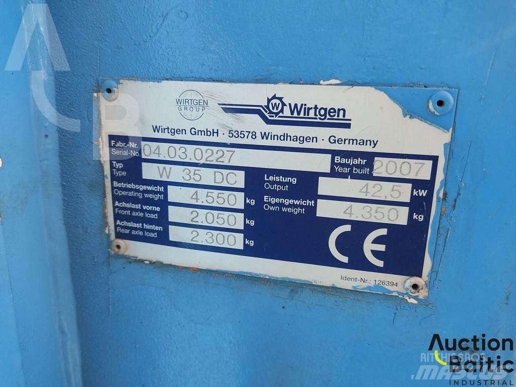 Wirtgen W35DC 瀝青冷銑刨機/銑床