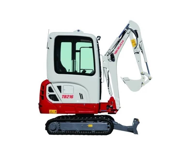 Takeuchi TB216 小型挖土機/掘鑿機<7t(小型挖掘機)
