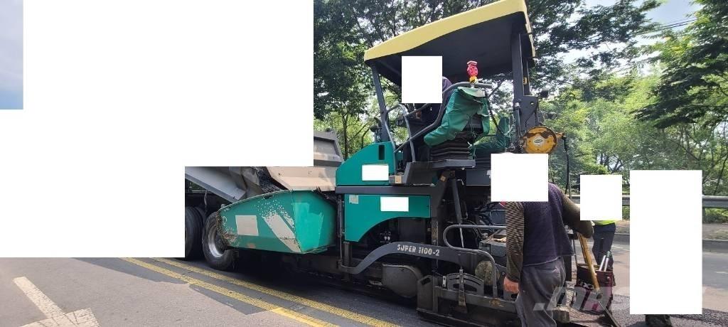 Vögele Super 1100-2 瀝青攤舖機/鋪路機