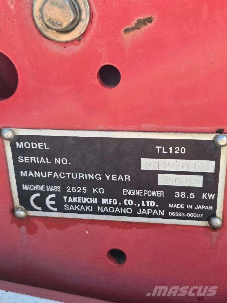 Takeuchi TL120 滑移轉向裝載機