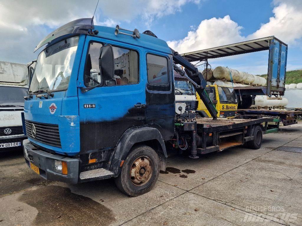 Mercedes-Benz 814 平板式/側卸式卡車