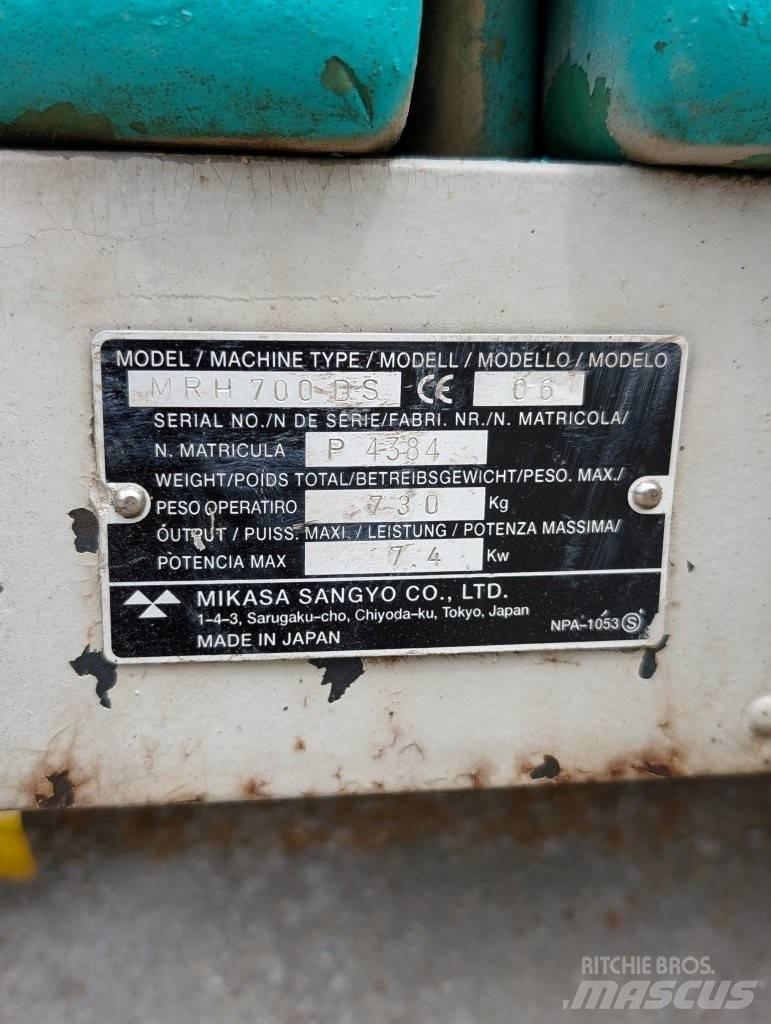 Mikasa MRH 700 DS 土壤壓實機