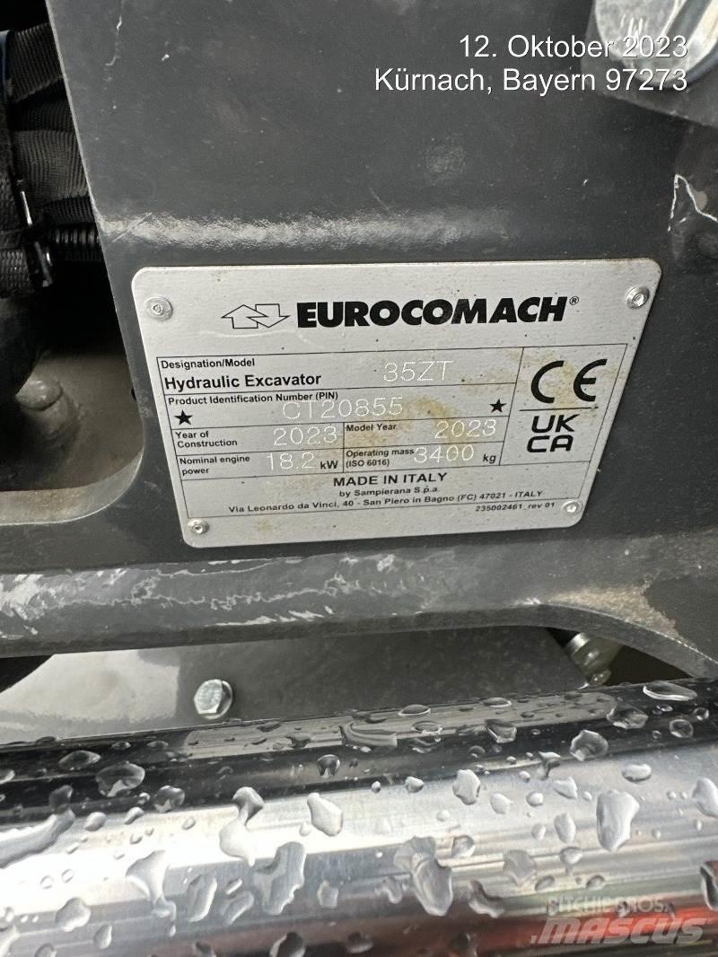 Eurocomach 35ZT 小型挖土機/掘鑿機<7t(小型挖掘機)