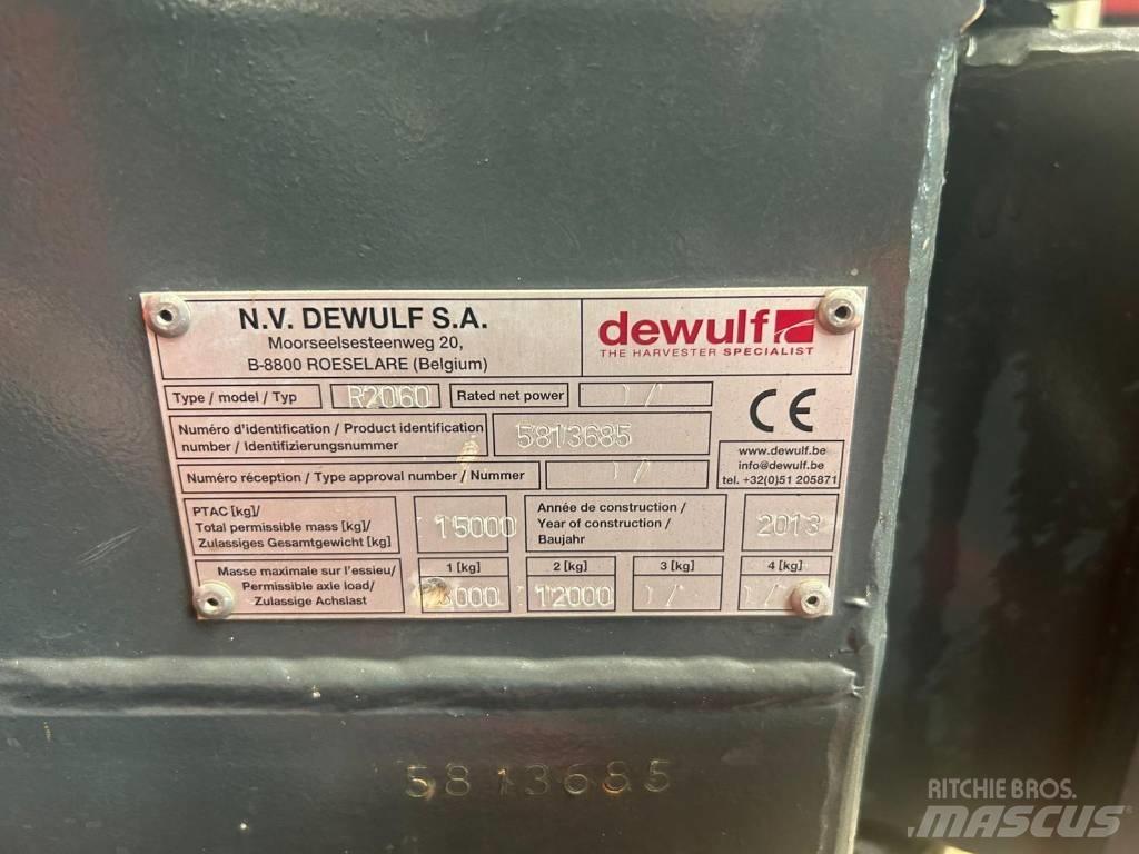 Dewulf R2060 馬鈴薯收穫機和挖掘機