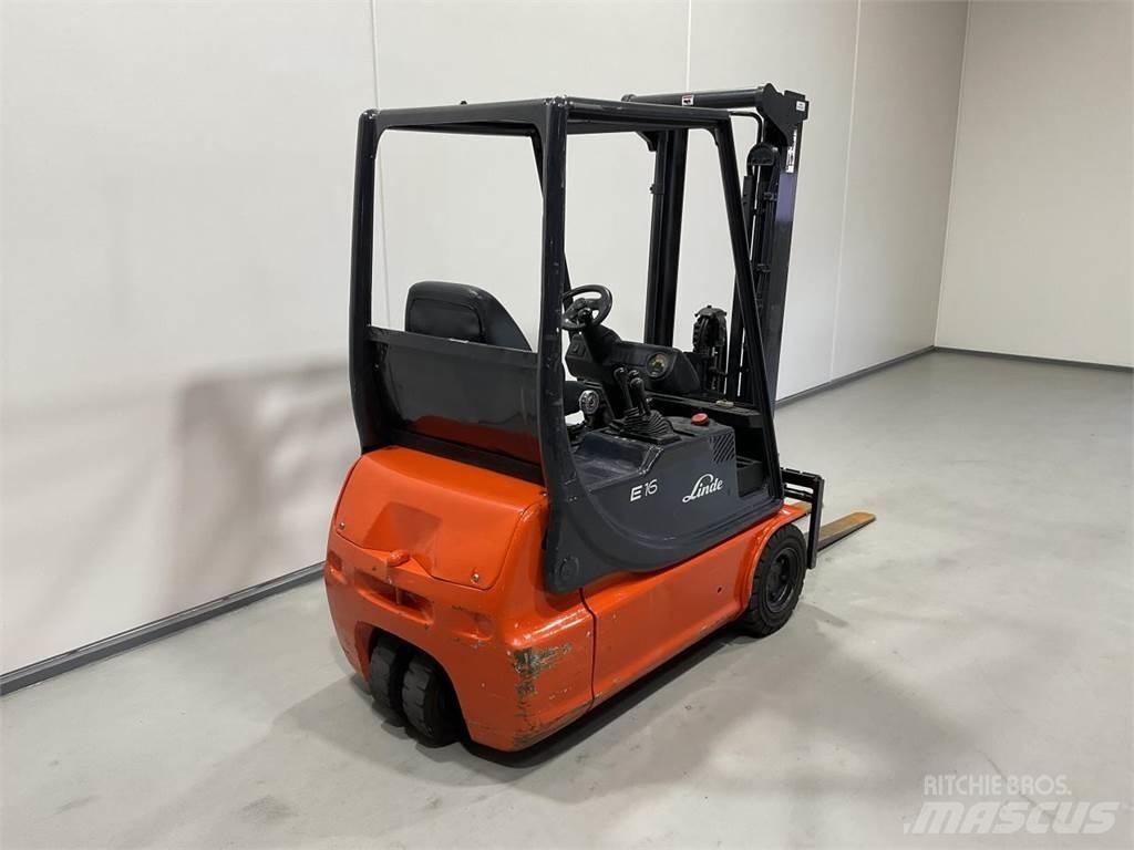 Linde E16C 電動堆高機