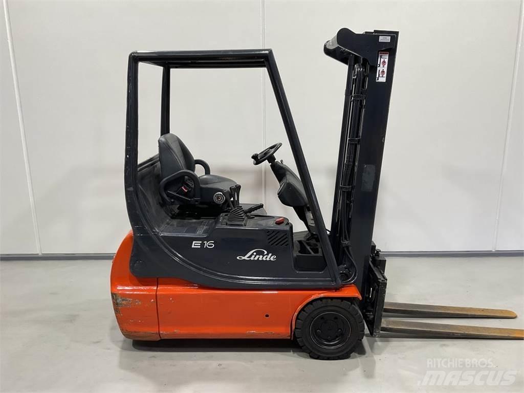 Linde E16C 電動堆高機