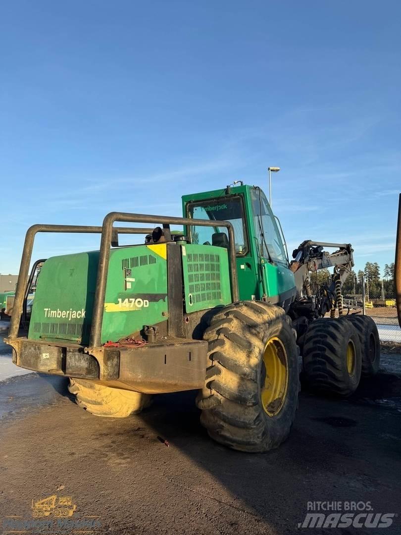 Timberjack 1470D 收穫機