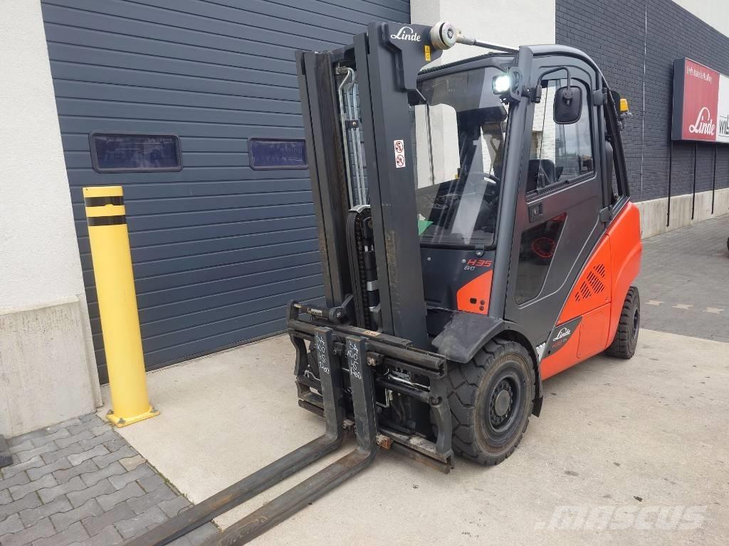Linde H35T/393-02 液化石油氣LPG卡車