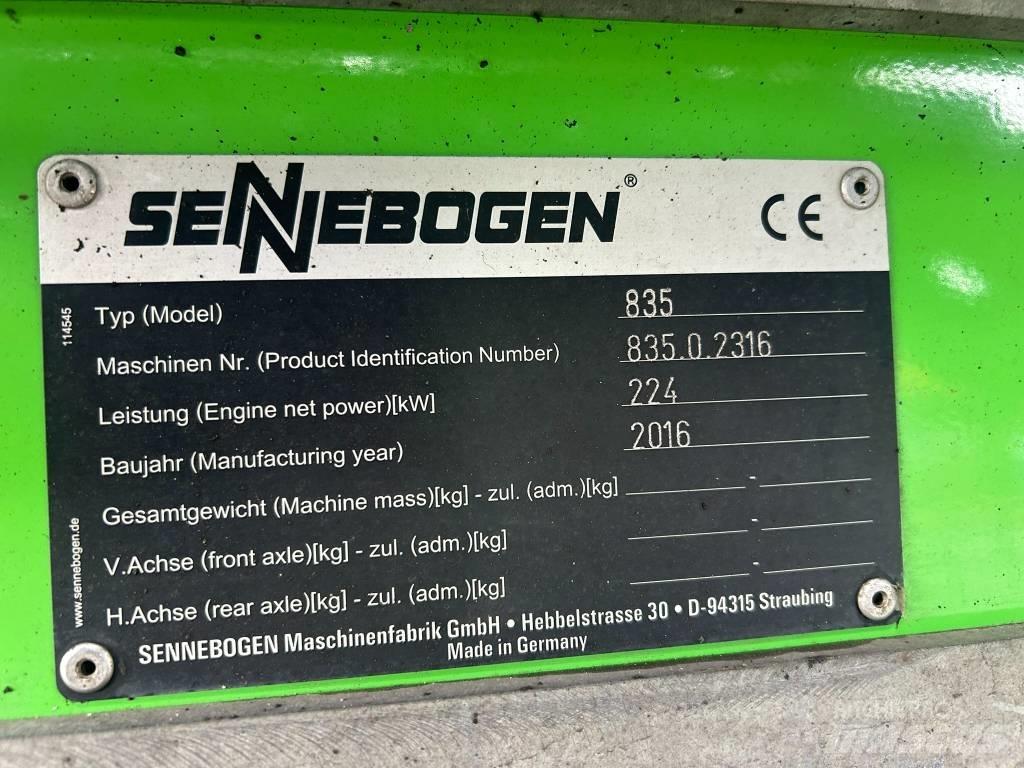 Sennebogen 835 M 廢棄物/工業用操作車