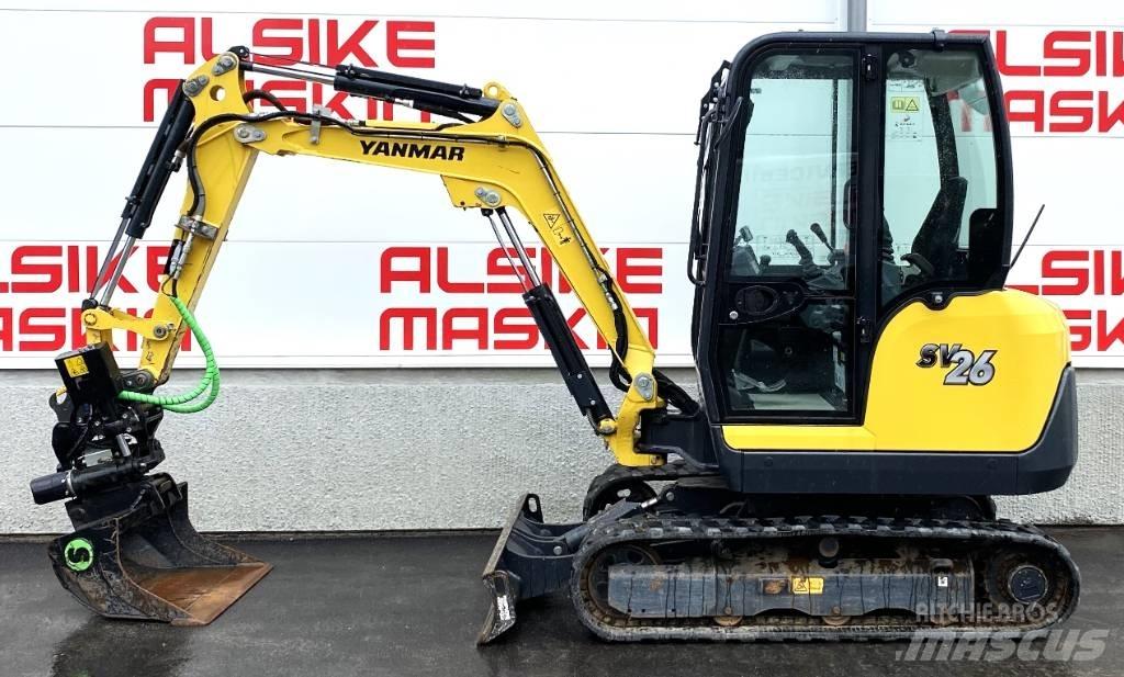 Yanmar SV 26 小型挖土機/掘鑿機<7t(小型挖掘機)
