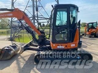 Hitachi ZX55U 小型挖土機/掘鑿機<7t(小型挖掘機)