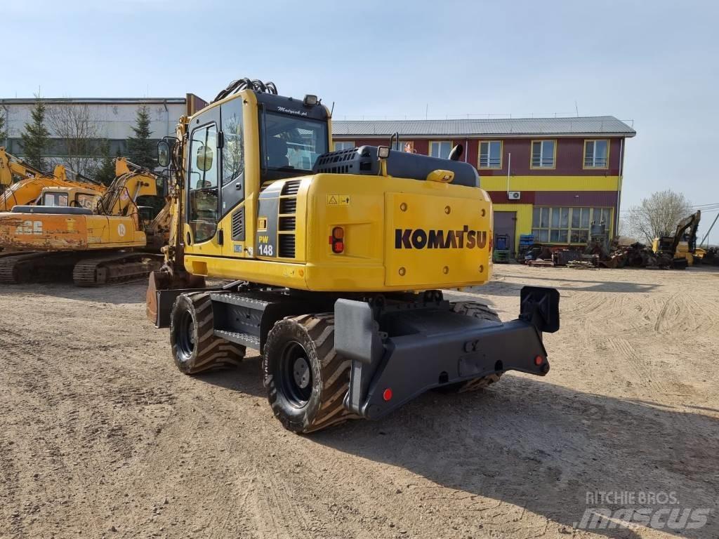 Komatsu PW 148-8 旋轉式挖土機/掘鑿機/挖掘機