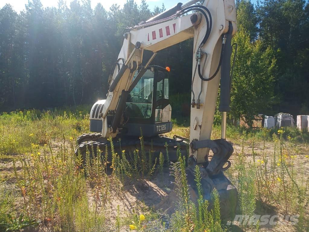 Terex TC 125 中型挖土機/掘鑿機/挖掘機 7t-12t