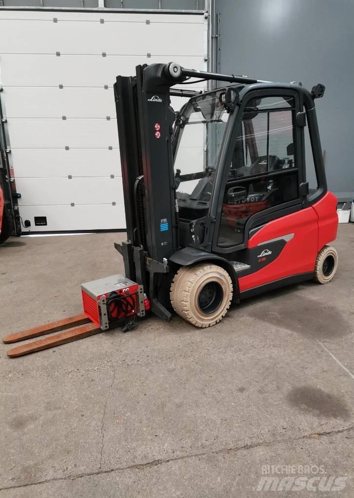 Linde E35L-01 電動堆高機