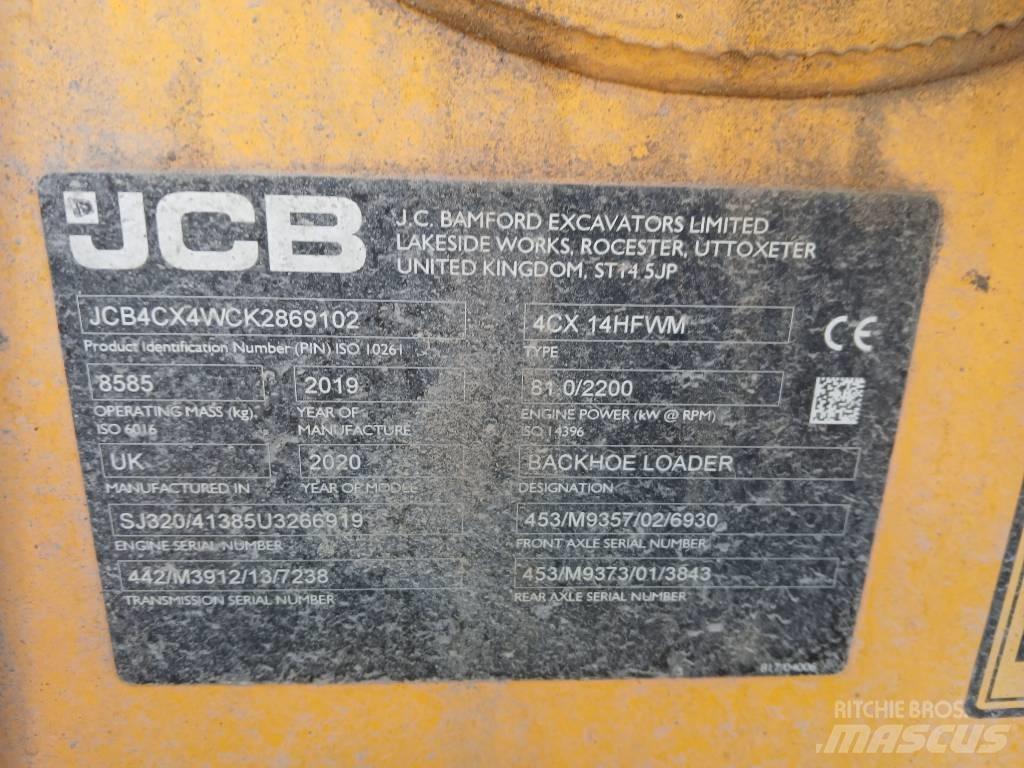 JCB 4 CX 反鏟裝載機