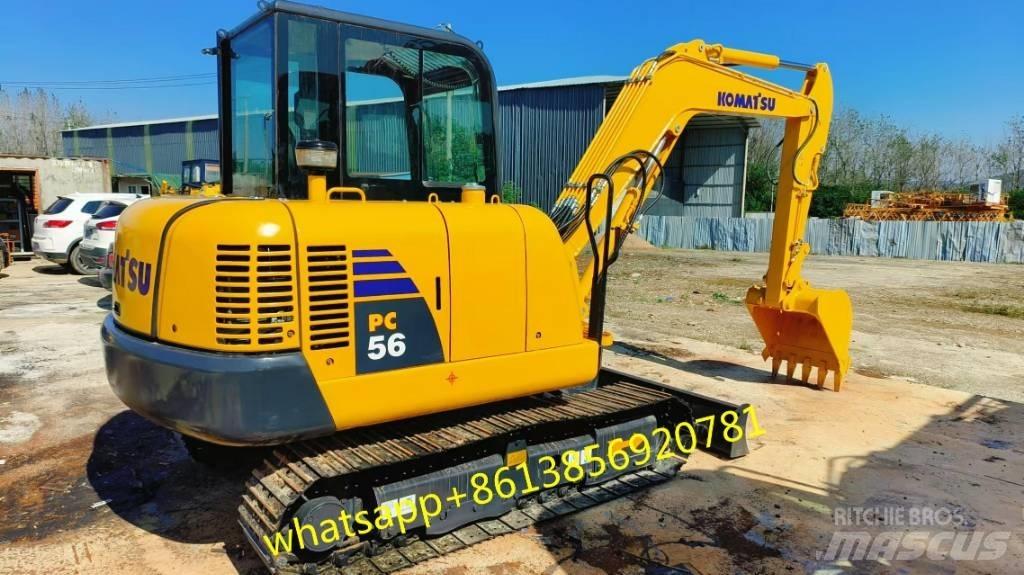 Komatsu PC 56-7 小型挖土機/掘鑿機<7t(小型挖掘機)