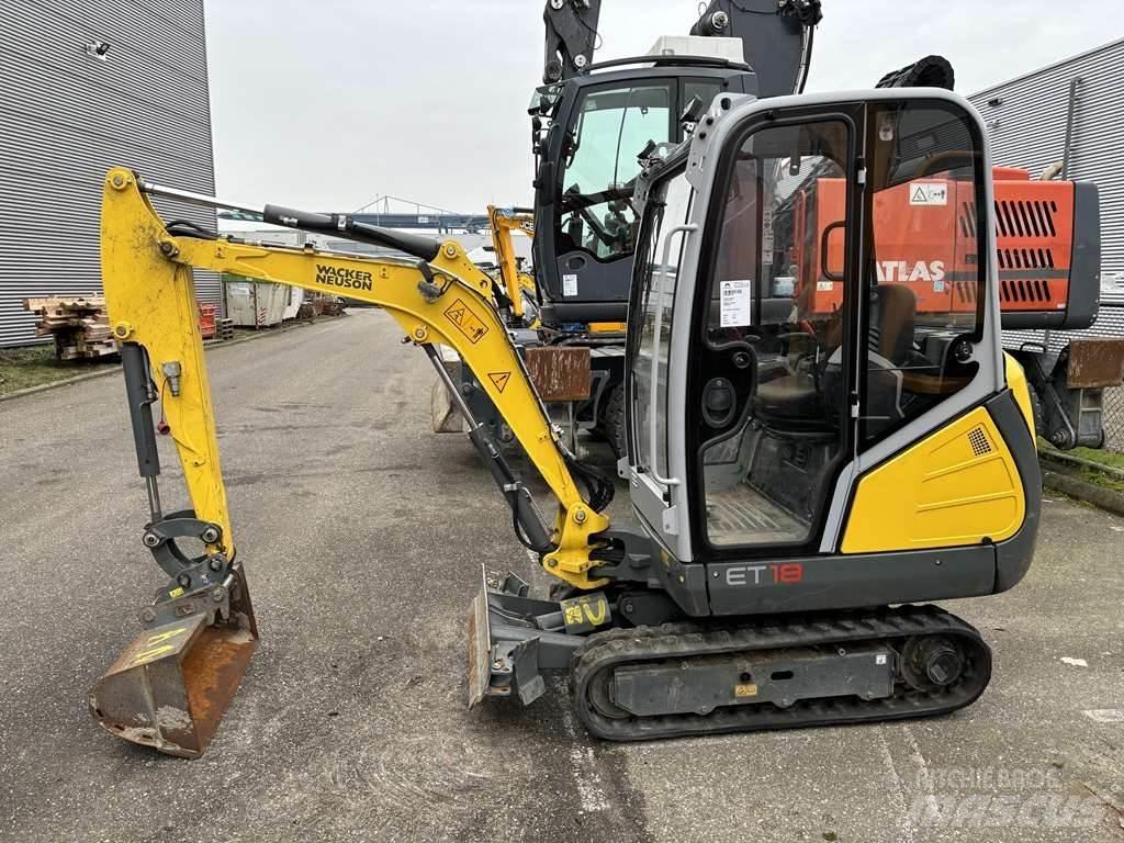 Wacker Neusen ET18 小型挖土機/掘鑿機<7t(小型挖掘機)