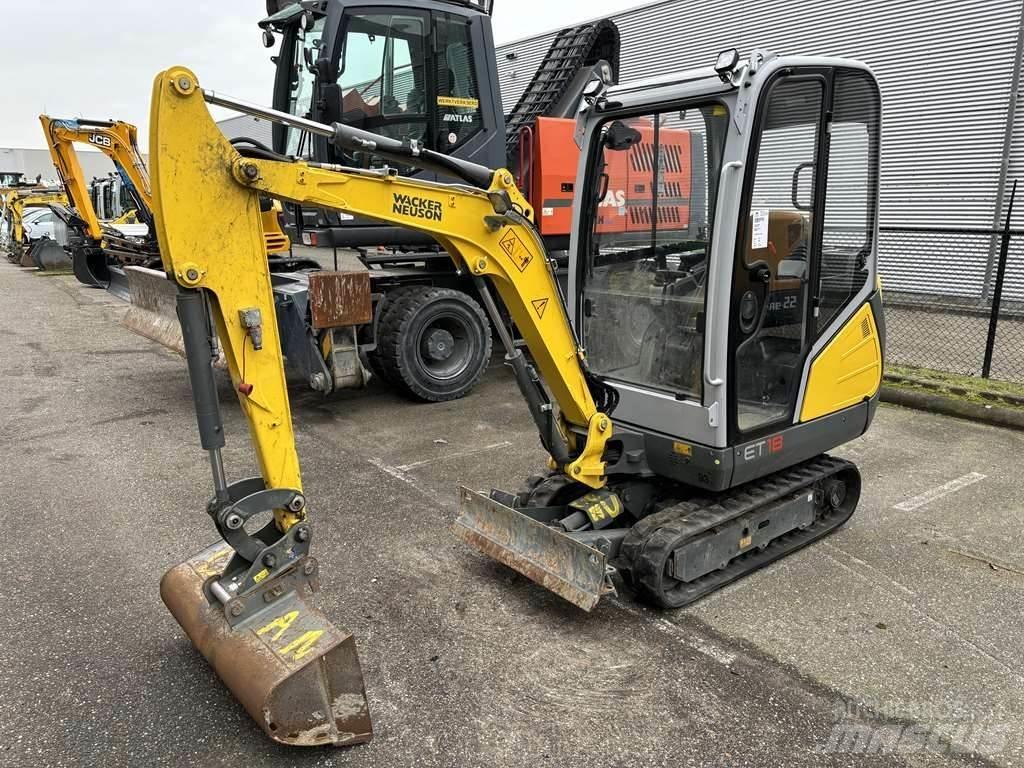 Wacker Neusen ET18 小型挖土機/掘鑿機<7t(小型挖掘機)