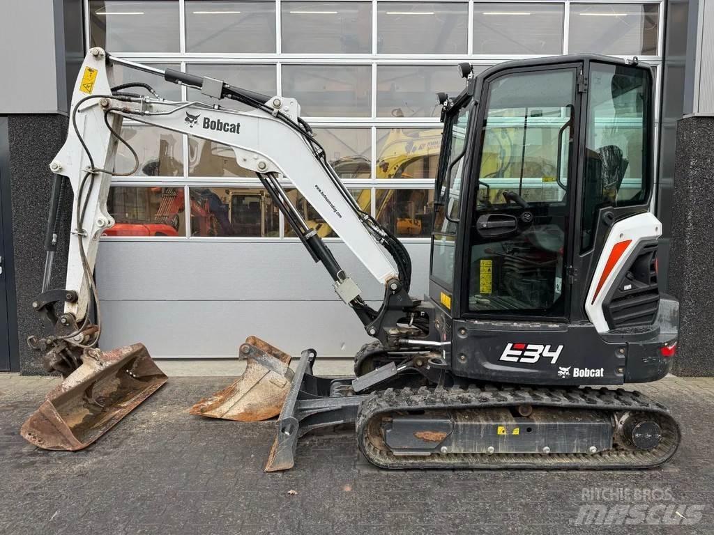 Bobcat E34 小型挖土機/掘鑿機<7t(小型挖掘機)