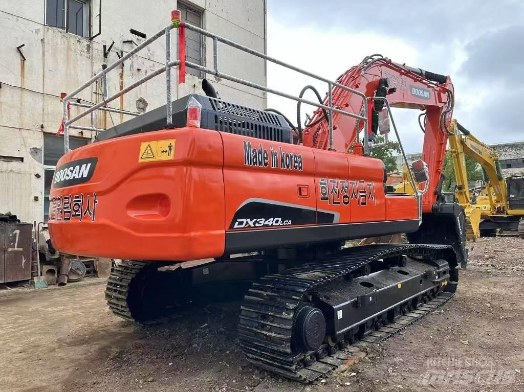 Doosan DX 340 LCA 履帶式 挖土機/掘鑿機/挖掘機