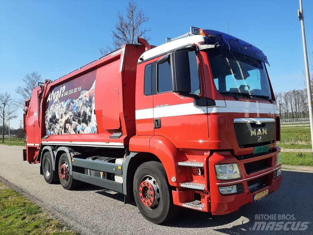 MAN tga 26.320 垃圾車