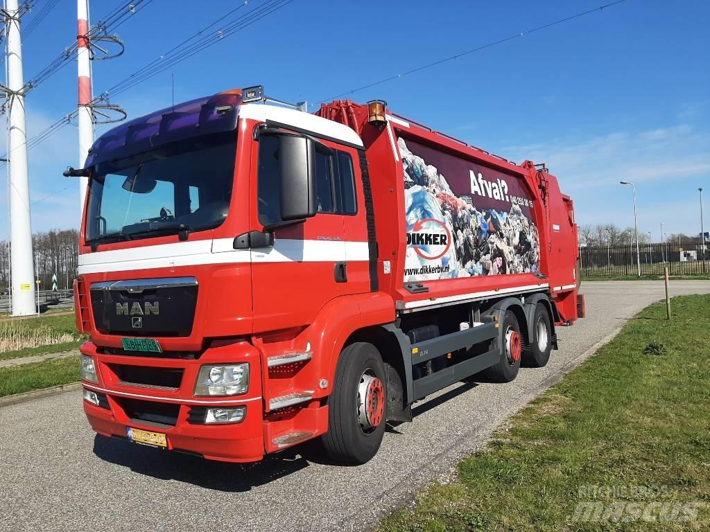 MAN tga 26.320 垃圾車