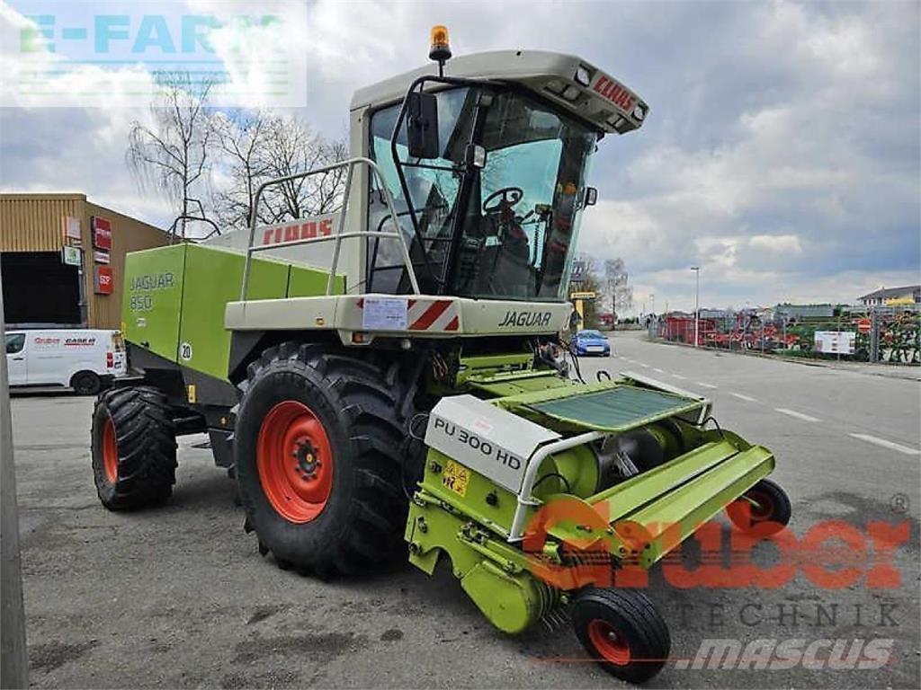 CLAAS jaguar 850 自走式飼料採集機